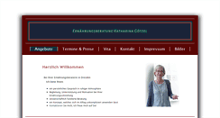 Desktop Screenshot of ernaehrungsberatung-goetzel.de